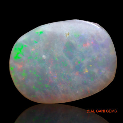 Natural Fire Opal Gemstone 3.80 Cts Loose Oval Cabochon From Australia 18x13x2 mm AB-694