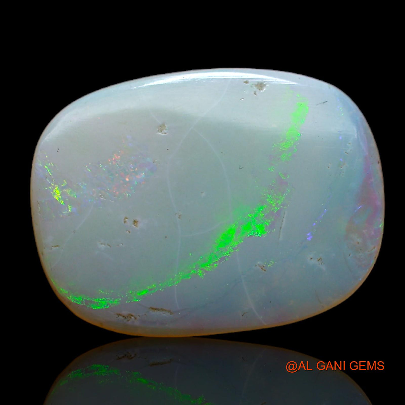 3.60 Cts Natural Australian Fire Opal Loose Gemstone Oval Cabochon 16x12x2 mm AB-697