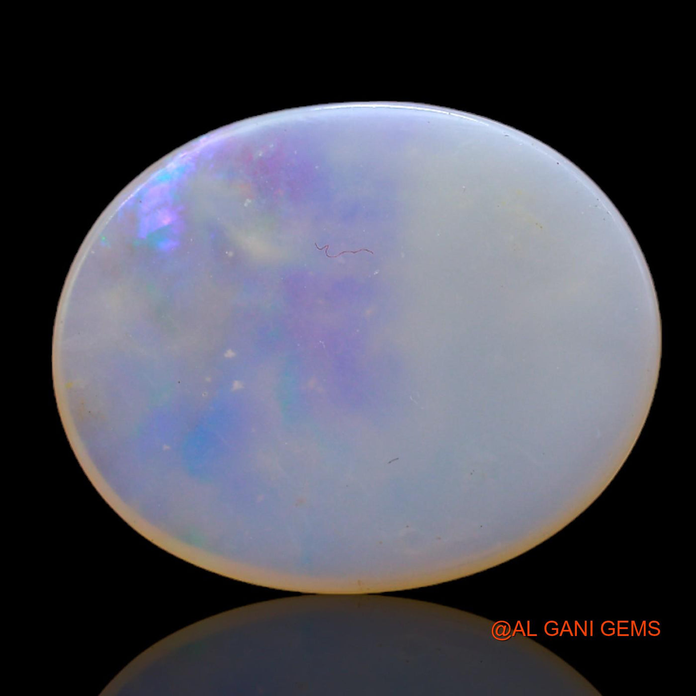 3.53 Cts Natural Australian Fire Opal Loose Gemstone Oval Cabochon 16x13x2 mm AB-698