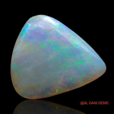 3.60 Cts Natural Australian Fire Opal Loose Gemstone Pear Cabochon 16x14x2 mm AB-699