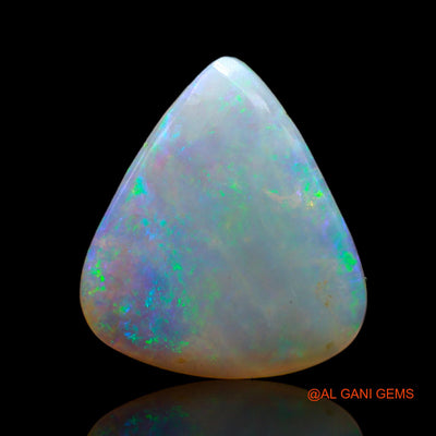 3.60 Cts Natural Australian Fire Opal Loose Gemstone Pear Cabochon 16x14x2 mm AB-699