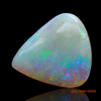 3.60 Cts Natural Australian Fire Opal Loose Gemstone Pear Cabochon 16x14x2 mm AB-699