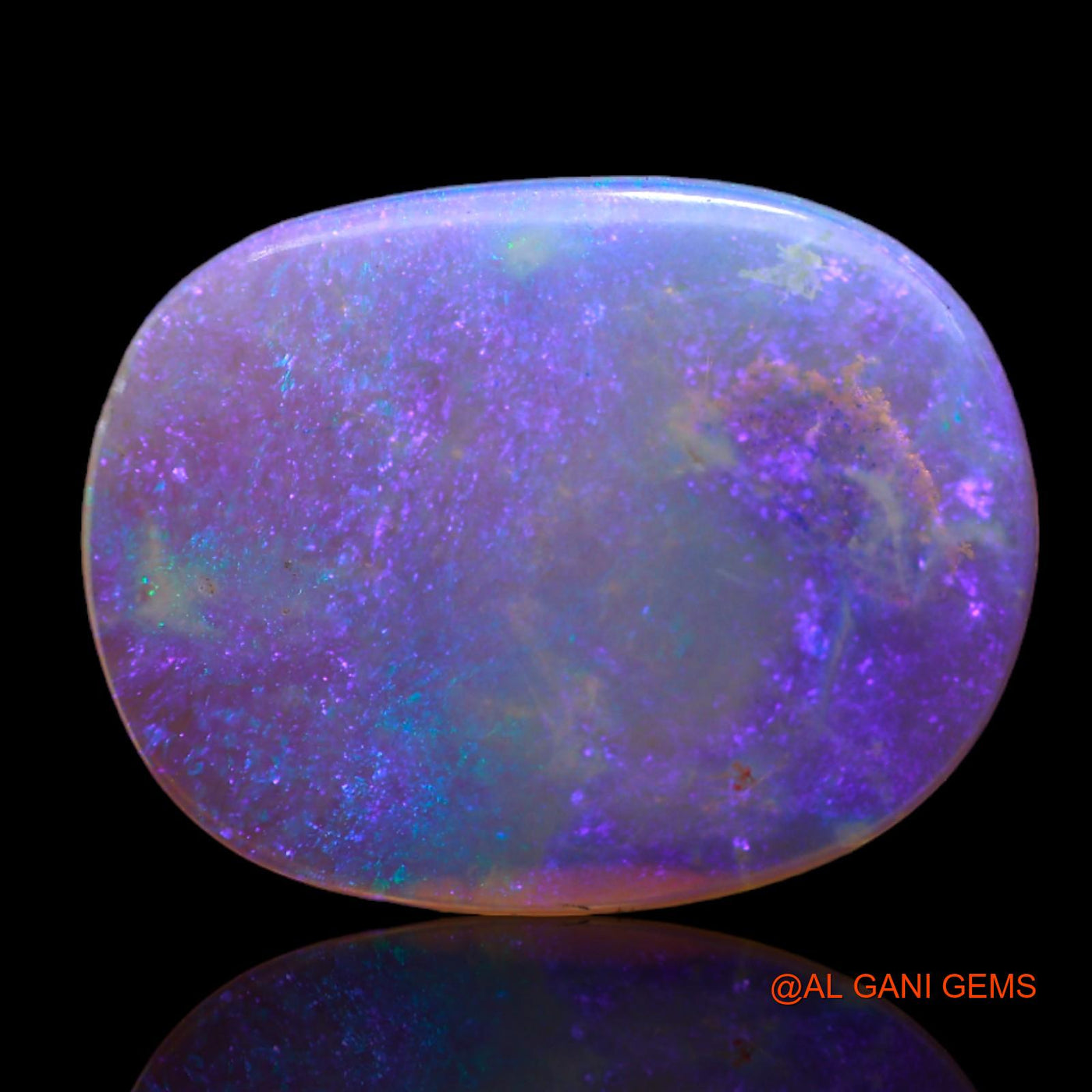 3.20 Cts Natural Australian Fire Opal Loose Gemstone Oval Cabochon 16x12x3 mm AB-700