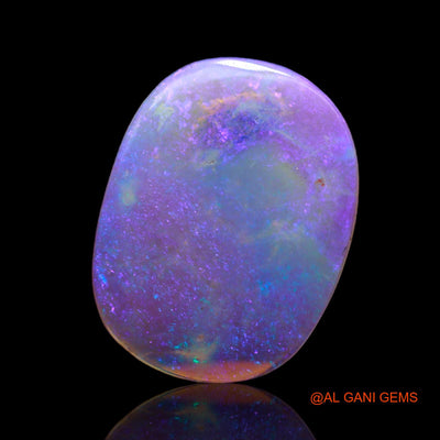 3.20 Cts Natural Australian Fire Opal Loose Gemstone Oval Cabochon 16x12x3 mm AB-700