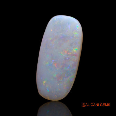 3.65 Cts Natural Australian Fire Opal Loose Gemstone Oval Cabochon 19x9x2 mm AB-703
