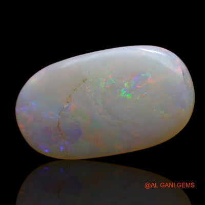 4.70 Cts Natural Australian Fire Opal Loose Gemstone Oval Cabochon 18x10x3 mm AB-704