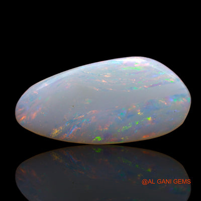 3.60 Cts Natural Australian Fire Opal Loose Gemstone Fancy Cabochon 20x9x2 mm AB-705