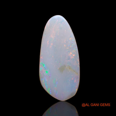 3.60 Cts Natural Australian Fire Opal Loose Gemstone Fancy Cabochon 20x9x2 mm AB-705