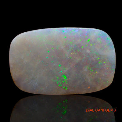 3.45 Cts Natural Australian Fire Opal Loose Gemstone Fancy Cabochon 17x11x2 mm AB-711
