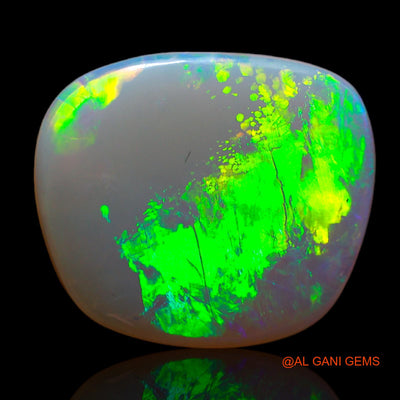 5.30 Cts Unheated Australian Fire Opal Loose Gemstone Fancy Cabochon Natural 15x13x3 mm AB-712