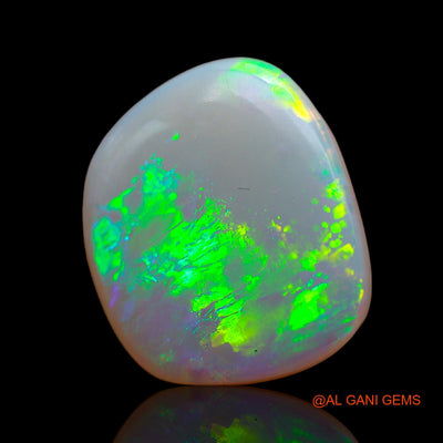 5.30 Cts Unheated Australian Fire Opal Loose Gemstone Fancy Cabochon Natural 15x13x3 mm AB-712