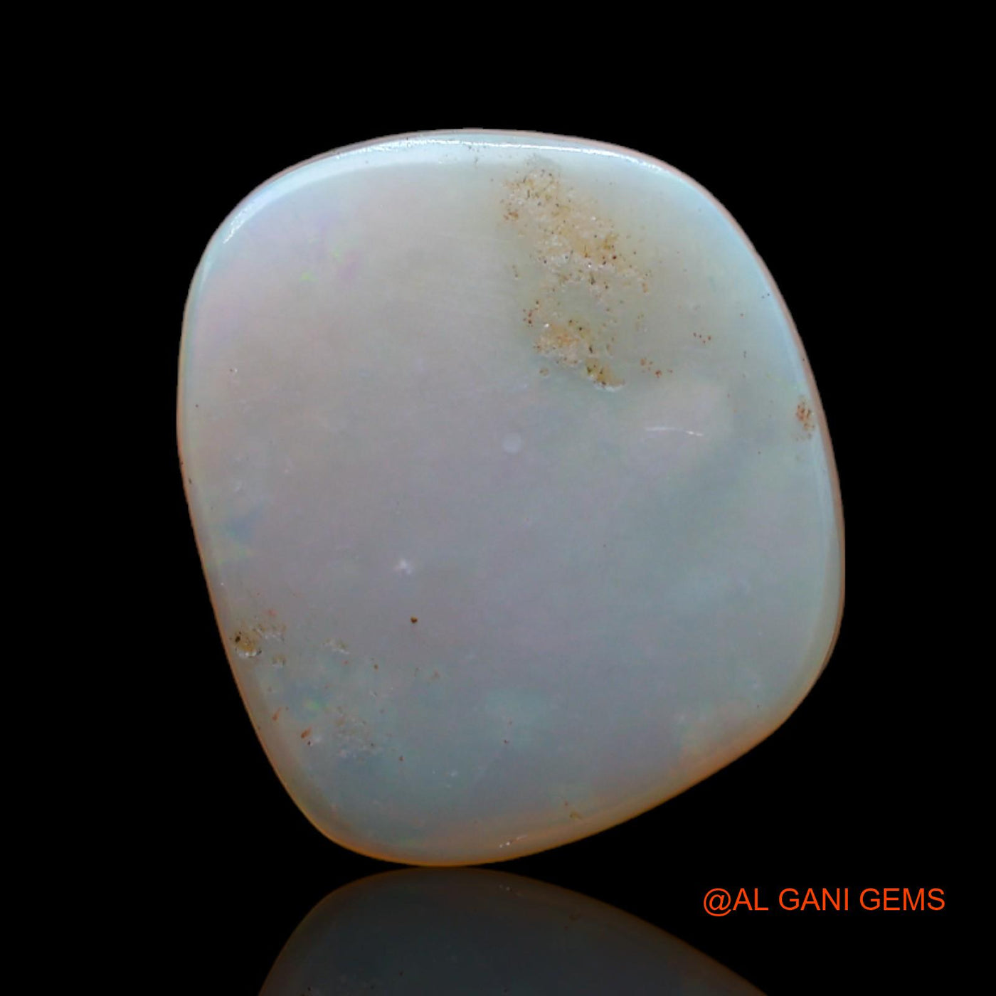 5.30 Cts Unheated Australian Fire Opal Loose Gemstone Fancy Cabochon Natural 15x13x3 mm AB-712