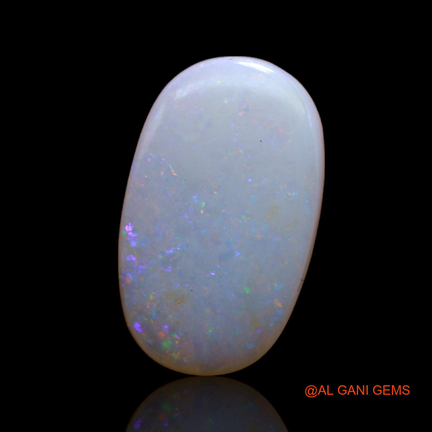 3.60 Cts Natural Australian Fire Opal Oval Cabochon Loose Gemstone For Jewelry 17x10x2 mm AB-714