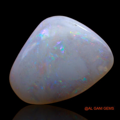 4.20 Cts Unheated Australian Fire Opal Loose Gemstone Fancy Cabochon Natural 16x12x3 mm AB-719