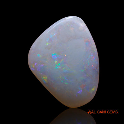 4.20 Cts Unheated Australian Fire Opal Loose Gemstone Fancy Cabochon Natural 16x12x3 mm AB-719