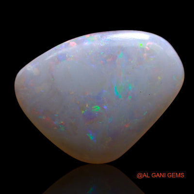 4.20 Cts Unheated Australian Fire Opal Loose Gemstone Fancy Cabochon Natural 16x12x3 mm AB-719