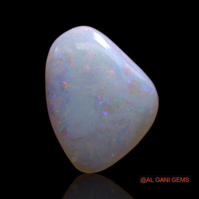 4.20 Cts Unheated Australian Fire Opal Loose Gemstone Fancy Cabochon Natural 16x12x3 mm AB-719