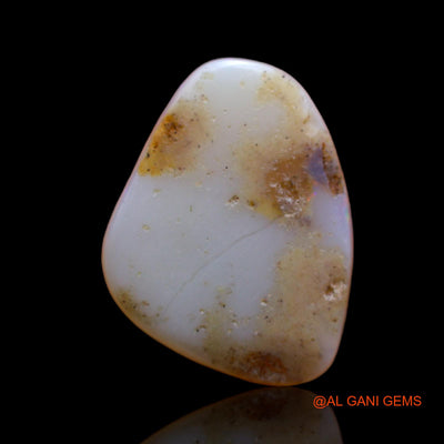 4.20 Cts Unheated Australian Fire Opal Loose Gemstone Fancy Cabochon Natural 16x12x3 mm AB-719