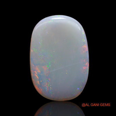 3.60 Cts Natural Australian Fire Opal Loose Gemstone Oval Cabochon 16x11x2 mm AB-722