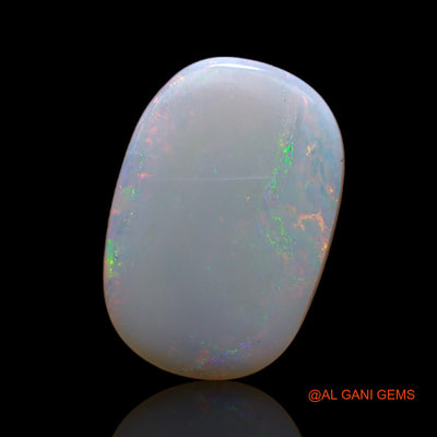 3.60 Cts Natural Australian Fire Opal Loose Gemstone Oval Cabochon 16x11x2 mm AB-722
