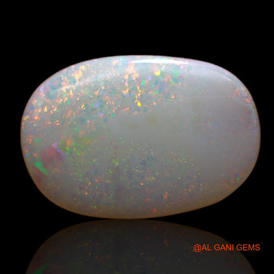 3.70 Cts Natural Australian Fire Opal Loose Gemstone Oval Cabochon 16x11x3 mm AB-723