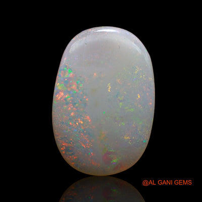 3.70 Cts Natural Australian Fire Opal Loose Gemstone Oval Cabochon 16x11x3 mm AB-723