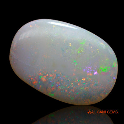 3.70 Cts Natural Australian Fire Opal Loose Gemstone Oval Cabochon 16x11x3 mm AB-723