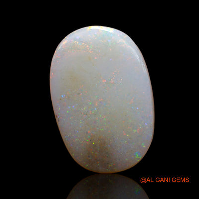 3.70 Cts Natural Australian Fire Opal Loose Gemstone Oval Cabochon 16x11x3 mm AB-723
