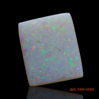 2.90 Cts Natural Australian Fire Opal Loose Gemstone Square Cabochon 13x11x2 mm AB-724