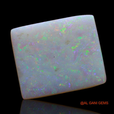 2.90 Cts Natural Australian Fire Opal Loose Gemstone Square Cabochon 13x11x2 mm AB-724