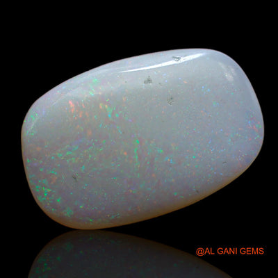 3.70 Cts Natural Australian Fire Opal Loose Gemstone Oval Cabochon 17x11x2 mm AB-725