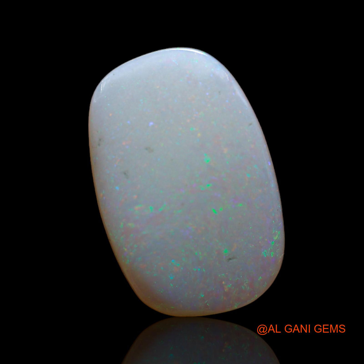 3.70 Cts Natural Australian Fire Opal Loose Gemstone Oval Cabochon 17x11x2 mm AB-725