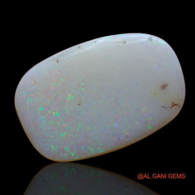 3.70 Cts Natural Australian Fire Opal Loose Gemstone Oval Cabochon 17x11x2 mm AB-725