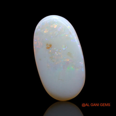 3.40 Cts Natural Australian Fire Opal Loose Gemstone Oval Cabochon 17x9x2 mm AB-728