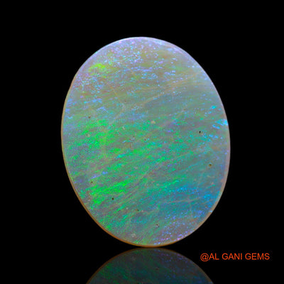 2.60 Cts Natural Australian Fire Opal Loose Gemstone Oval Cabochon 15x12x1 mm AB-736