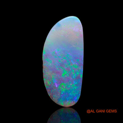 2.25 Cts Natural Australian Fire Opal Loose Gemstone Fancy Cabochon 18x8x2 mm AB-738