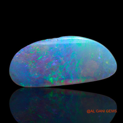 2.25 Cts Natural Australian Fire Opal Loose Gemstone Fancy Cabochon 18x8x2 mm AB-738