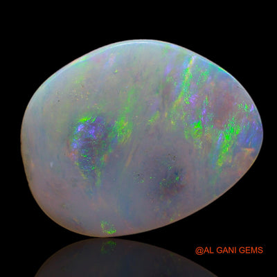 Natural Fire Opal Gemstone 2.70 Cts Loose Fancy Cabochon From Australia 15x12x2 mm AB-739