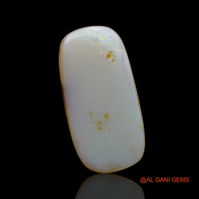 5.65 Cts Unheated Australian Fire Opal Loose Gemstone Oval Cabochon Natural 20x10x2 mm AB-73
