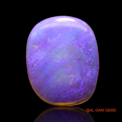 2.95 Cts Natural Australian Fire Opal Loose Gemstone Oval Cabochon 15x12x2 mm AB-742