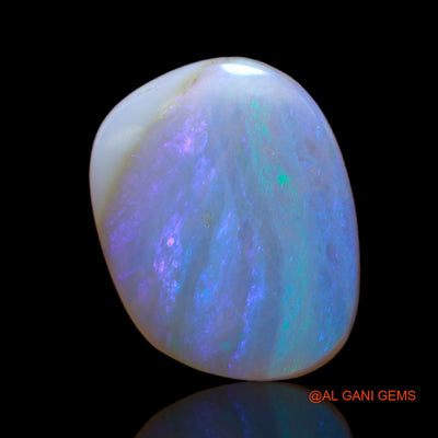 3.30 Cts Unheated Australian Fire Opal Loose Gemstone Fancy Cabochon Natural 15x11x2 mm AB-743