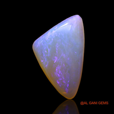 4.10 Cts Natural Australian Fire Opal Loose Gemstone Trillion Cabochon 16x10x4 mm AB-745