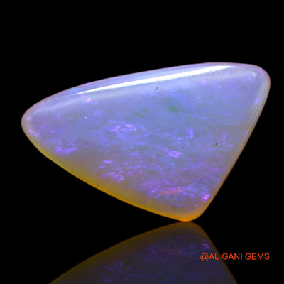 4.10 Cts Natural Australian Fire Opal Loose Gemstone Trillion Cabochon 16x10x4 mm AB-745