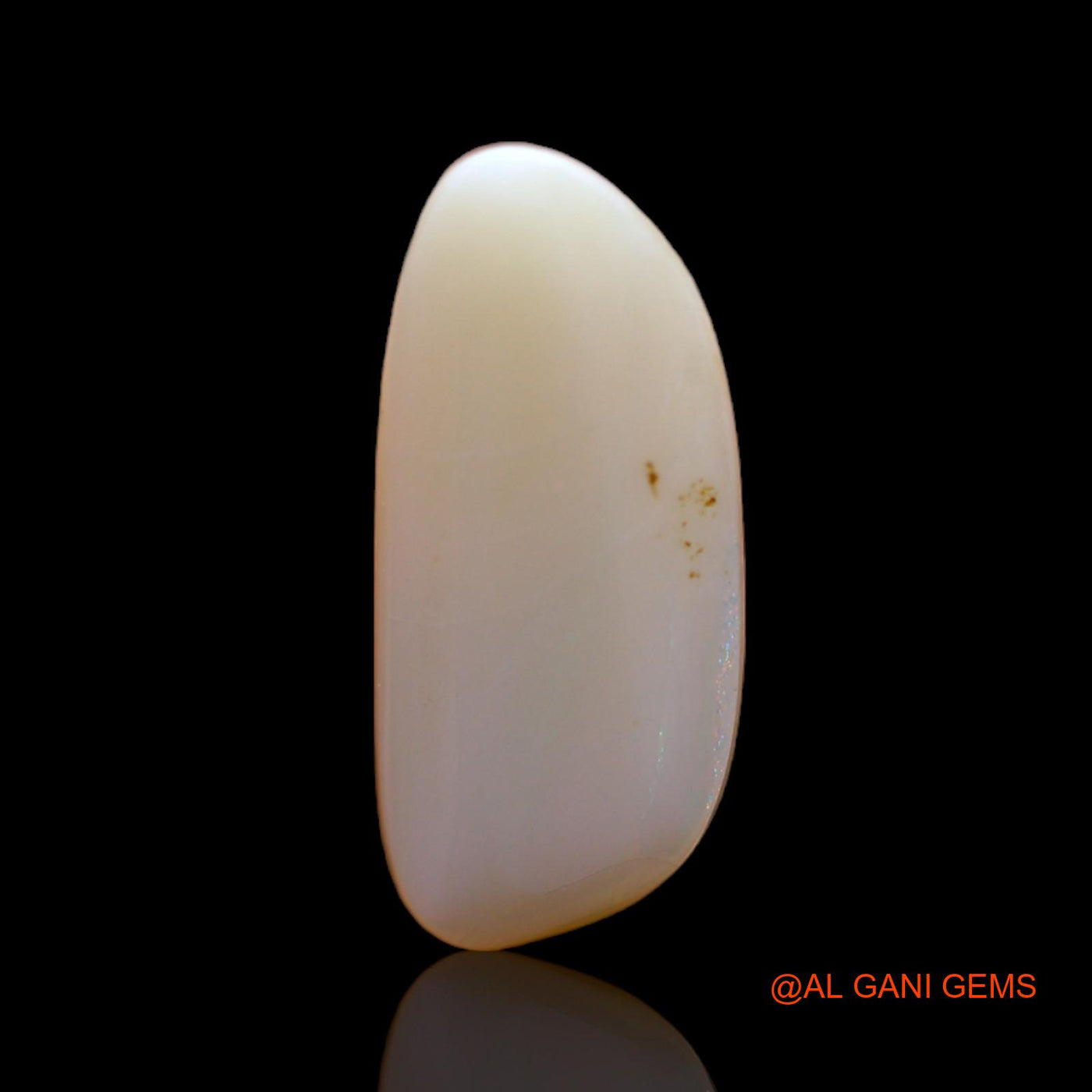 3.60 Cts Natural Australian Fire Opal Loose Gemstone Fancy Cabochon 18x8x3 mm AB-752