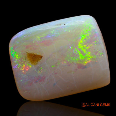 Natural Untreated Fire Opal Loose Gemstone Square Cabochon From Australia 3.95 Cts 13x10x4 mm AB-755