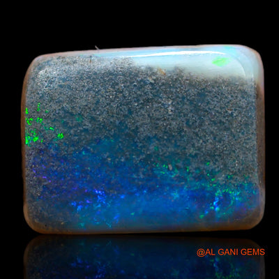 5.15 Cts Natural Australian Fire Opal Square Cabochon Loose Gemstone For Jewelry 13x10x4 mm AB-756