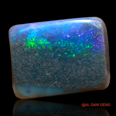 5.15 Cts Natural Australian Fire Opal Square Cabochon Loose Gemstone For Jewelry 13x10x4 mm AB-756