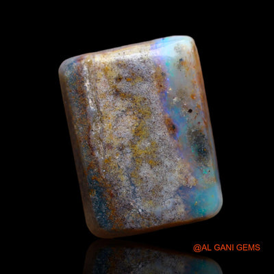 5.15 Cts Natural Australian Fire Opal Square Cabochon Loose Gemstone For Jewelry 13x10x4 mm AB-756