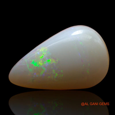 4.70 Cts Natural Australian Fire Opal Loose Gemstone Pear Cabochon 16x9x4 mm AB-757