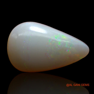 4.70 Cts Natural Australian Fire Opal Loose Gemstone Pear Cabochon 16x9x4 mm AB-757
